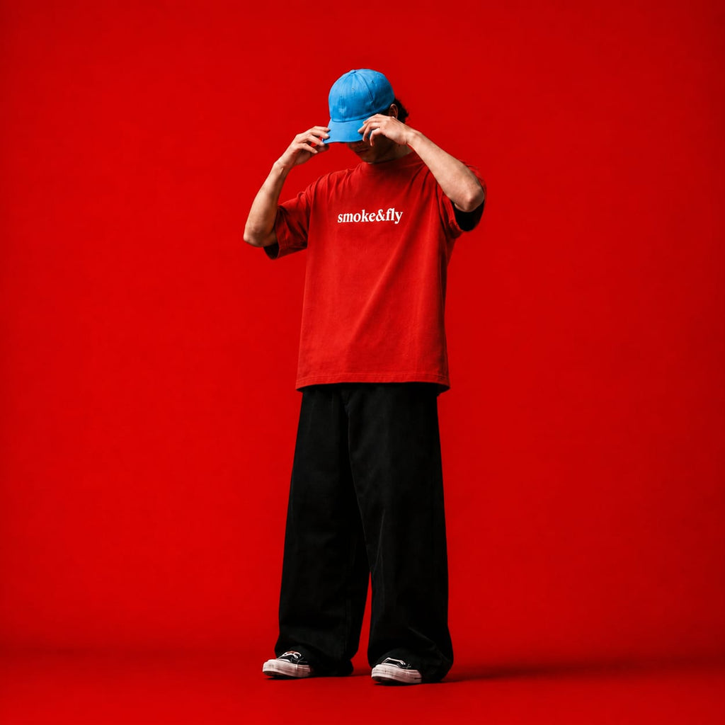 SMOKE & FLY Oversized Tee