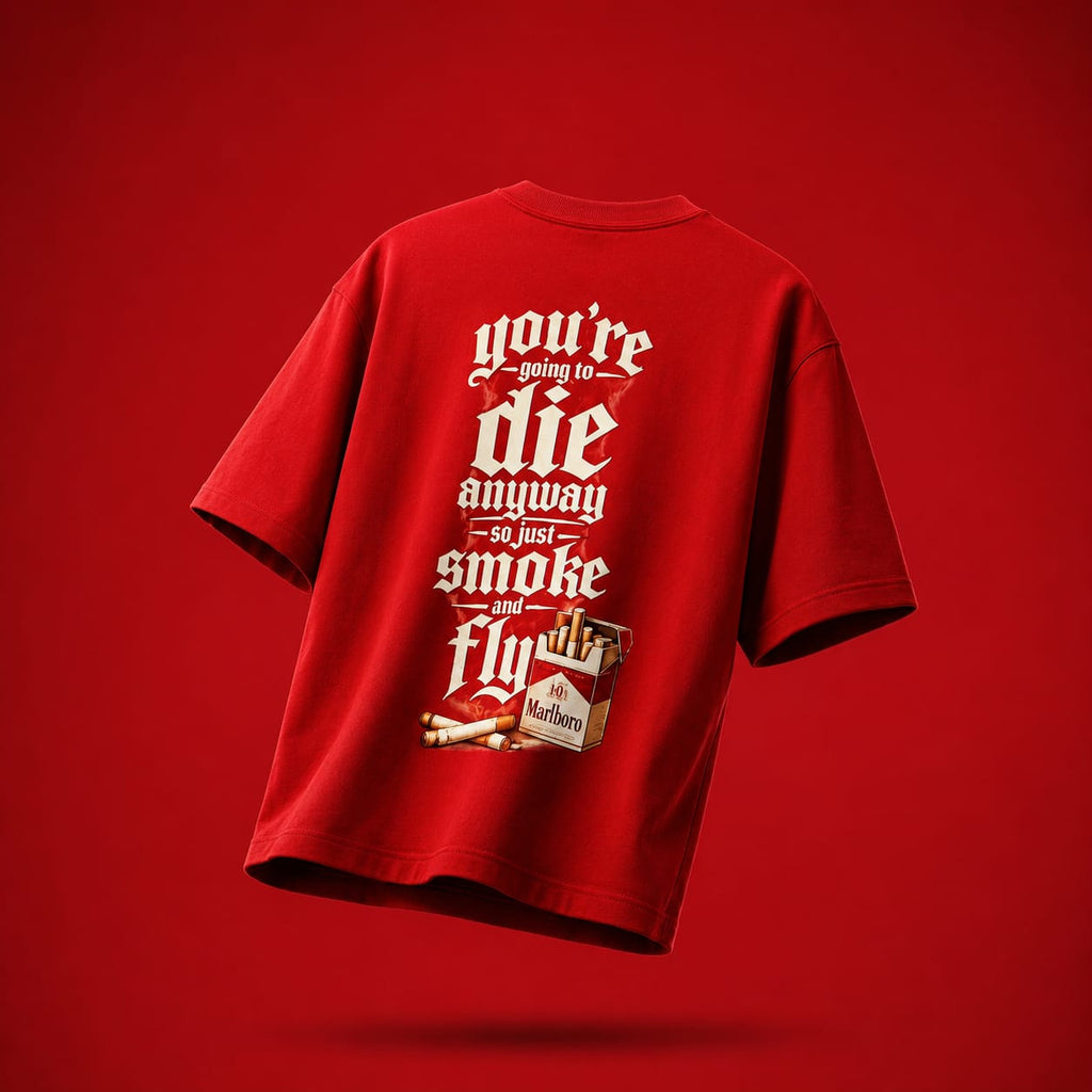 SMOKE & FLY Oversized Tee