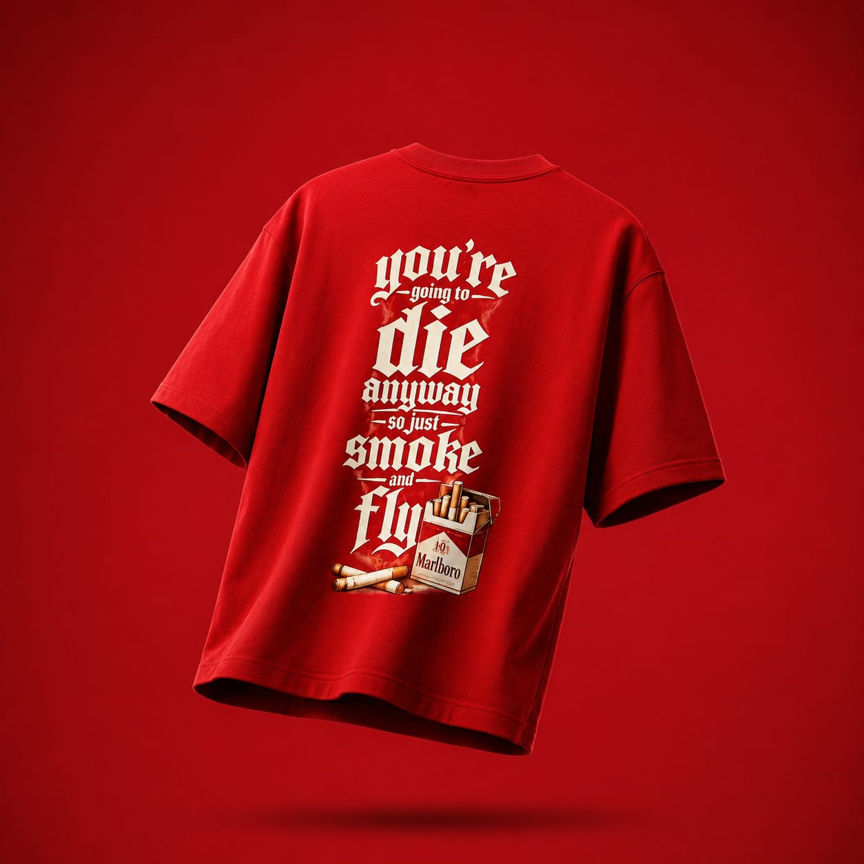 SMOKE & FLY Oversized Tee