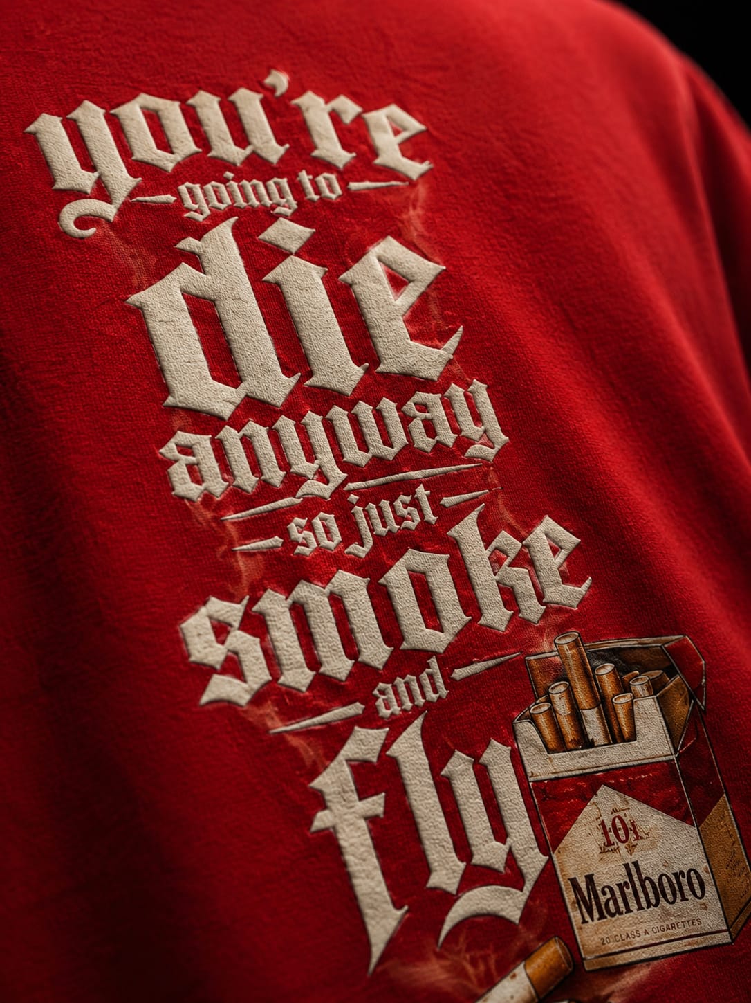 SMOKE & FLY Oversized Tee